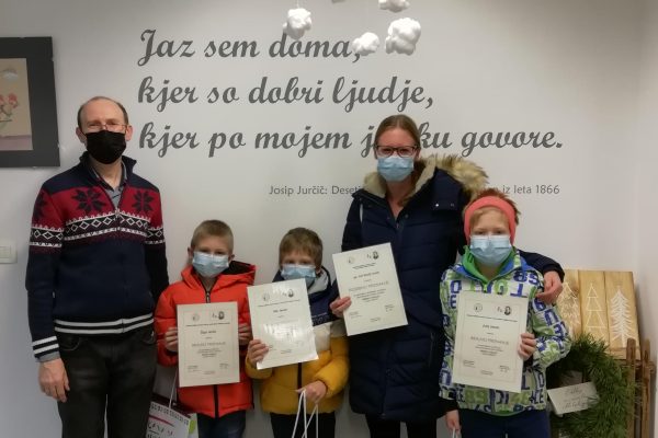 Zaključek domoznanske bralne značke 2021