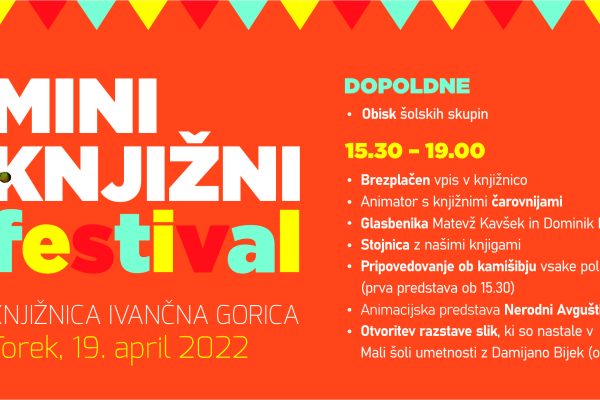 Mini knjižni festival v Ivančni Gorici