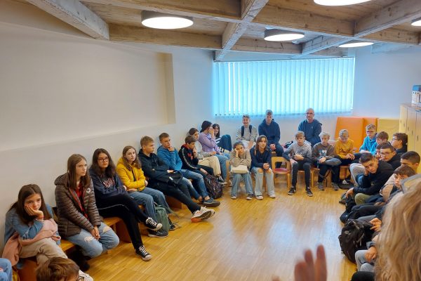 Obisk učencev iz šole College Ennemond Richard
