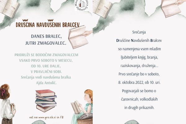 Druščina navdušenih bralcev