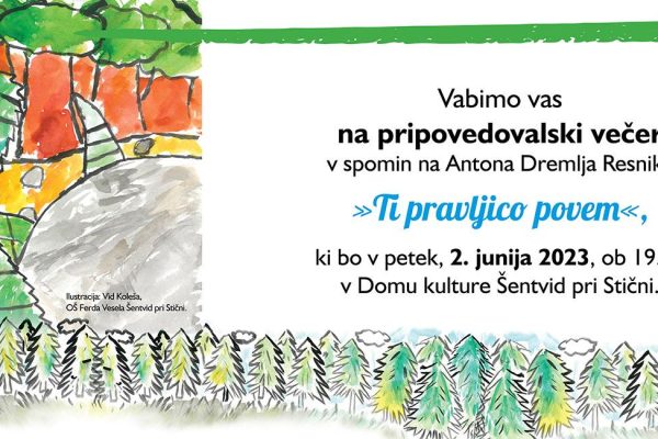 Pripovedovalski večer “Ti pravljico povem”