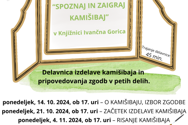 Spoznaj in zaigraj kamišibaj (Ivančna Gorica)