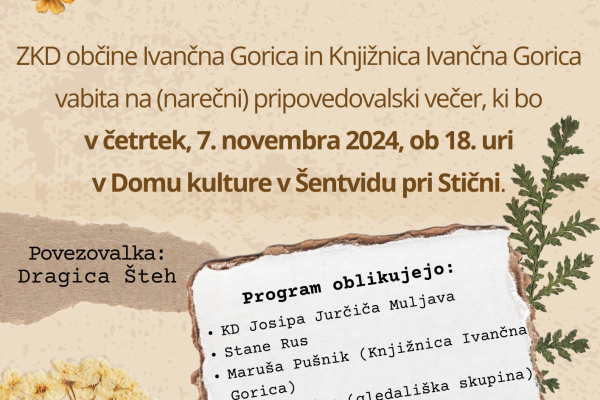 Pripovedovalski večer (Šentvid pri Stični)