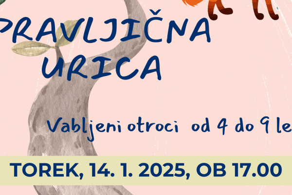 Pravljična urica za otroke od 4 do 9 let (Grosuplje)