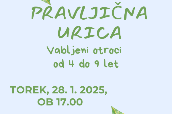 Pravljična urica za otroke od 4 do 9 let (Grosuplje)
