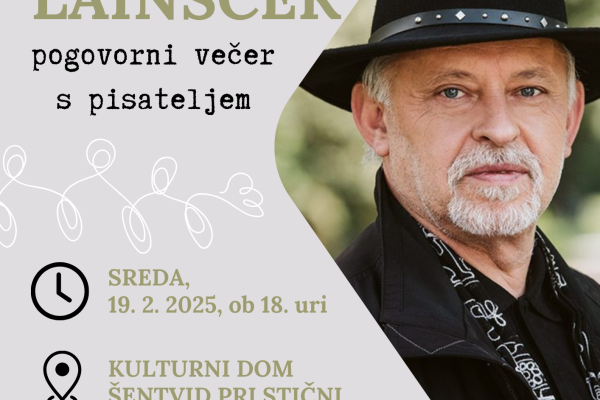 Pogovorni večer s Ferijem Lainščkom (Šentvid pri Stični)