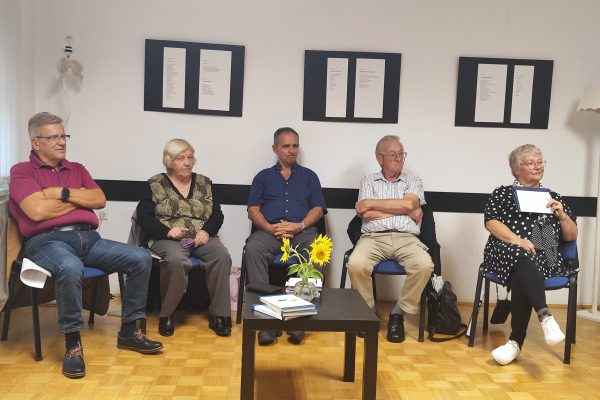 Prva predstavitev pesnika Janka Rošlja v domači občini