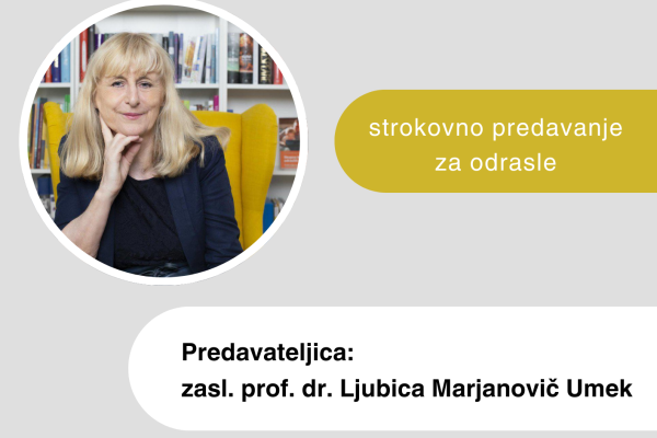 Predavanje POMEN IN VPLIV DRUŽINSKEGA BRANJA NA RAZVOJ IN UČENJE OTROK (Ivančna Gorica)