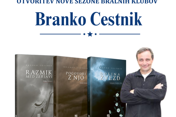 Literarni večer s patrom Brankom Cestnikom (Grosuplje)